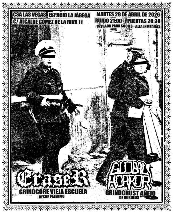 Cartel eraser---global-horror2121317998.jpg de Juanaka